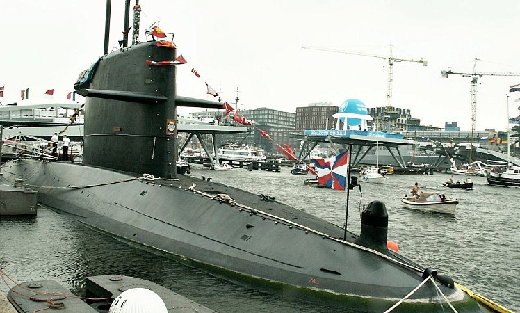 Подлодка "Зелеу" (класс "Валрус"), Нидерланды
